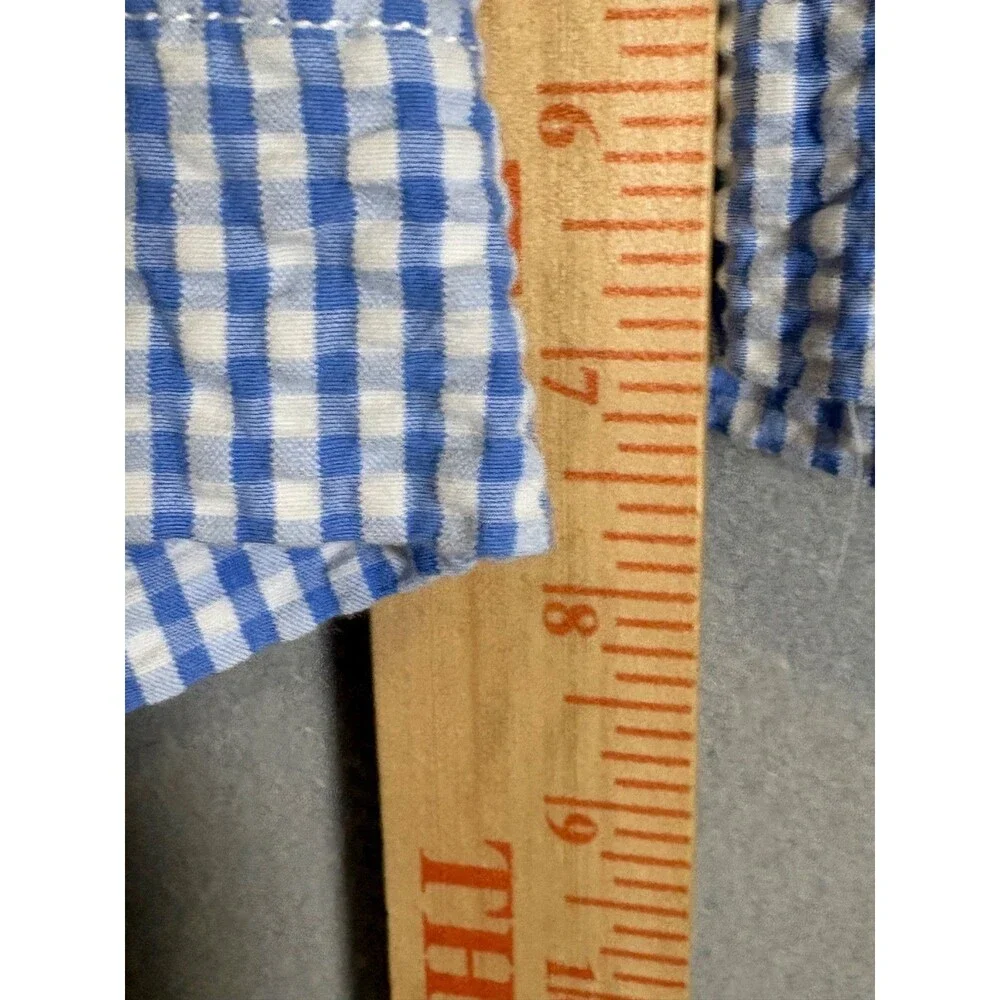 Vineyard Vines For Kentucky Derby Shorts Mens 36 Blue Striped Seersucker
